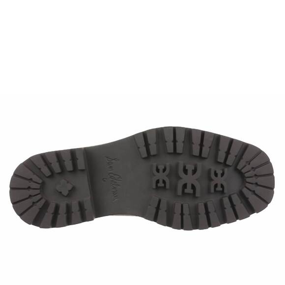 NEW SAM EDELMAN women's lea platform loafer in grey - Picture 2 of 5